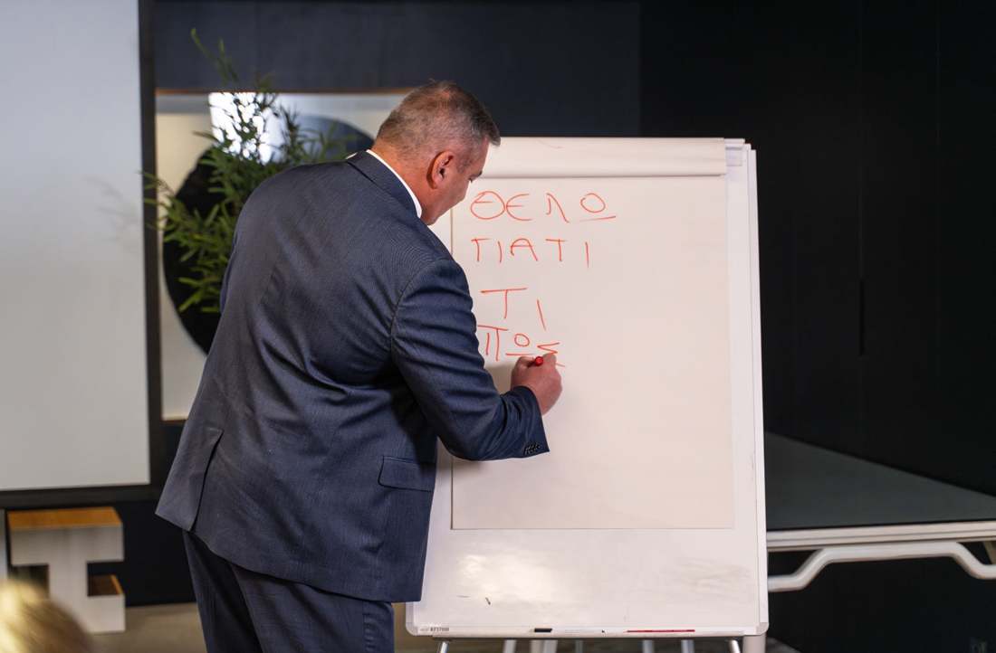 Panayotis Vlahos, sales training